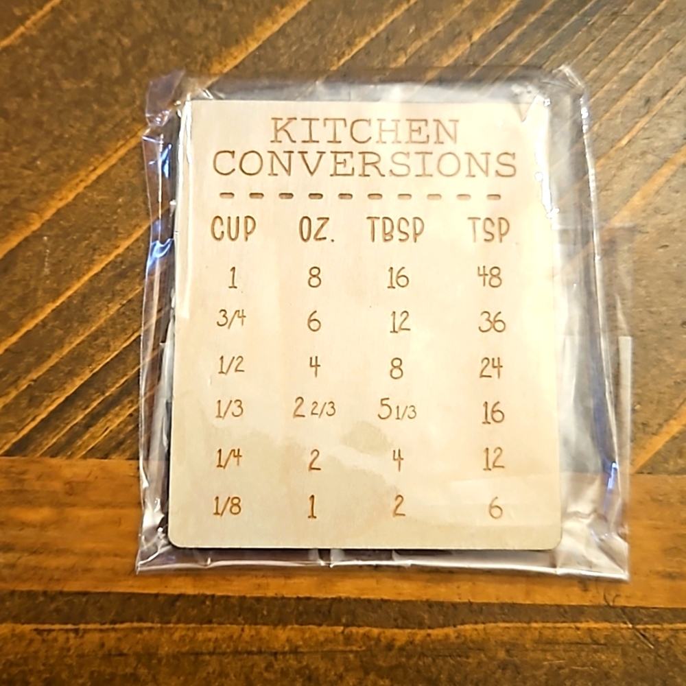 Wooden Kitchen conversion magnet Measurements